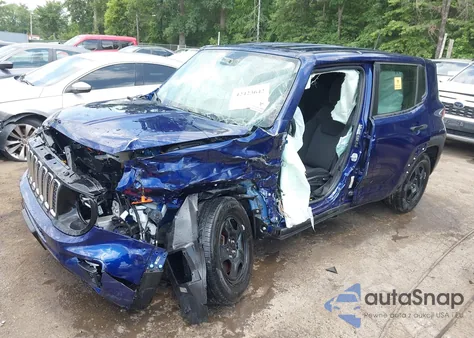 2020 Jeep Renegade Sport Fwd из США, поврежденный, VIN ZACNJAAB2LPL16603